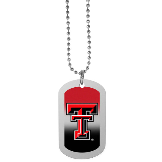 Texas Tech Raiders Team Tag Necklace (SSKG) - 757 Sports Collectibles