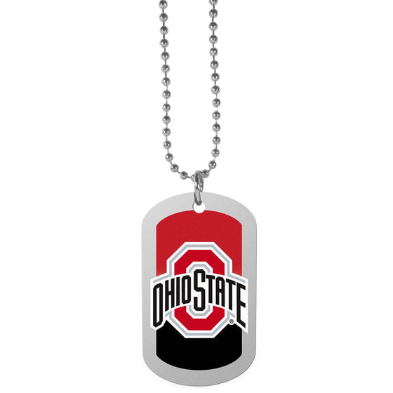 Ohio St. Buckeyes Team Tag Necklace (SSKG) - 757 Sports Collectibles