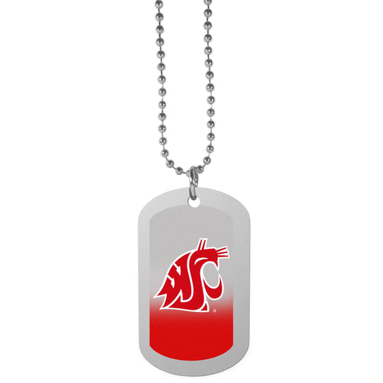 Washington St. Cougars Team Tag Necklace (SSKG) - 757 Sports Collectibles