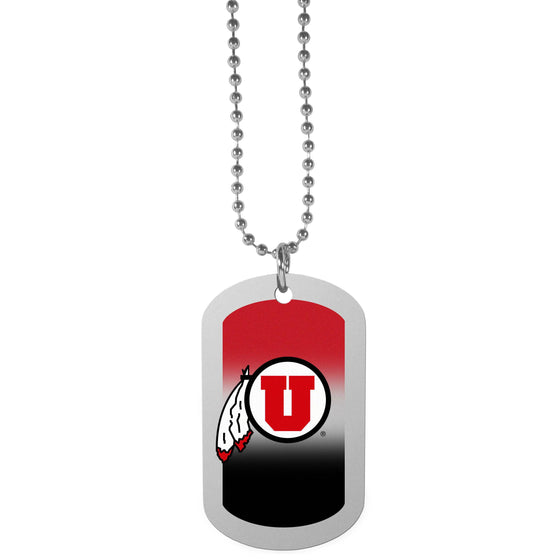 Utah Utes Team Tag Necklace (SSKG) - 757 Sports Collectibles