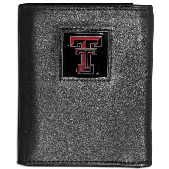 Texas Tech Raiders Leather Tri-fold Wallet (SSKG) - 757 Sports Collectibles