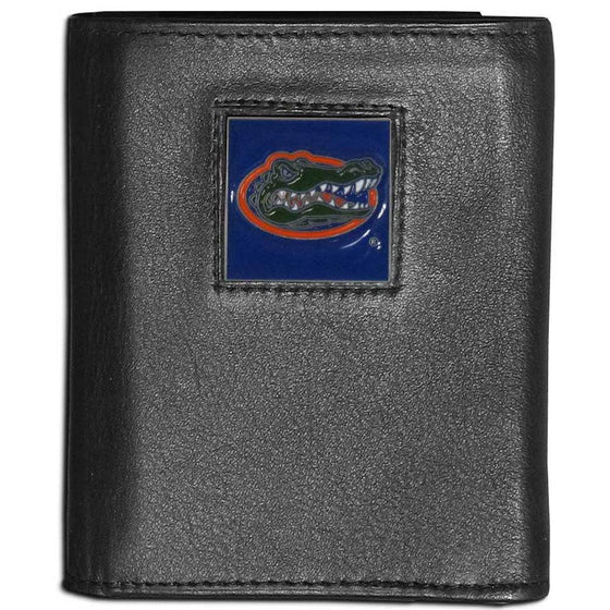 Florida Gators Leather Tri-fold Wallet (SSKG) - 757 Sports Collectibles