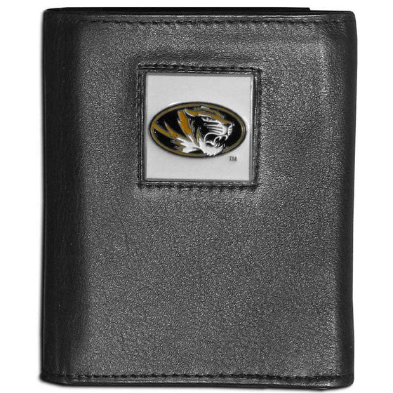 Missouri Tigers Leather Tri-fold Wallet (SSKG) - 757 Sports Collectibles