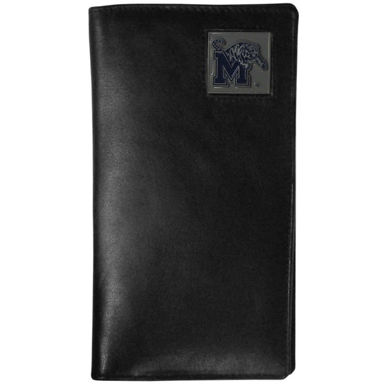 Memphis Tigers Leather Tall Wallet (SSKG) - 757 Sports Collectibles