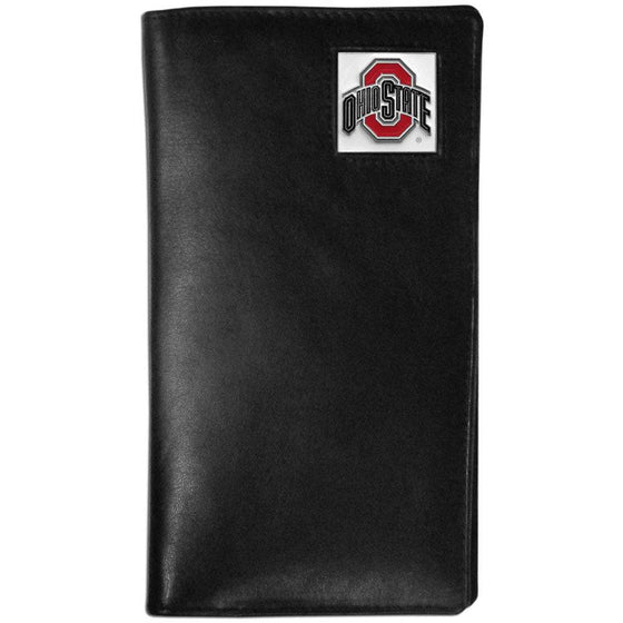 Ohio St. Buckeyes Leather Tall Wallet (SSKG) - 757 Sports Collectibles