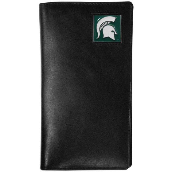 Michigan St. Spartans Leather Tall Wallet (SSKG) - 757 Sports Collectibles