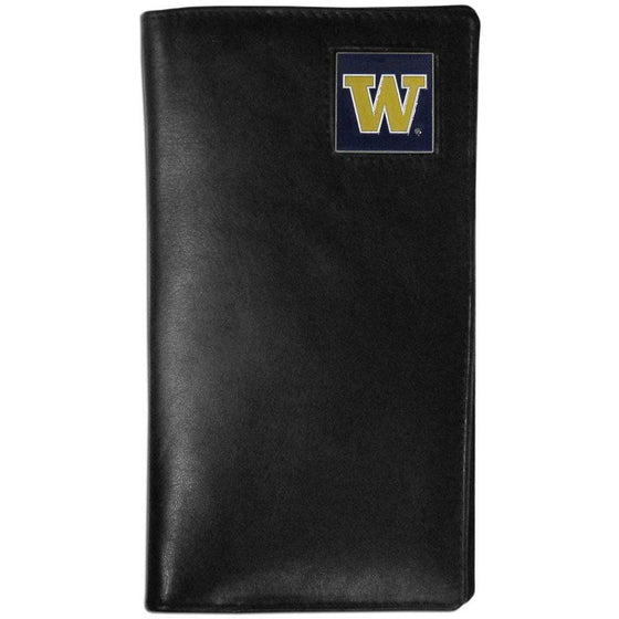 Washington Huskies Leather Tall Wallet (SSKG) - 757 Sports Collectibles