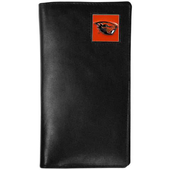 Oregon St. Beavers Leather Tall Wallet (SSKG) - 757 Sports Collectibles