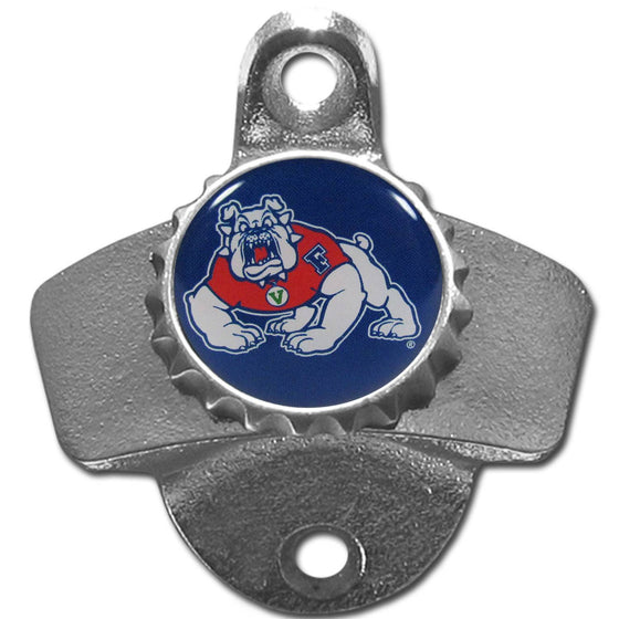 Fresno St. Bulldogs Wall Mounted Bottle Opener (SSKG) - 757 Sports Collectibles