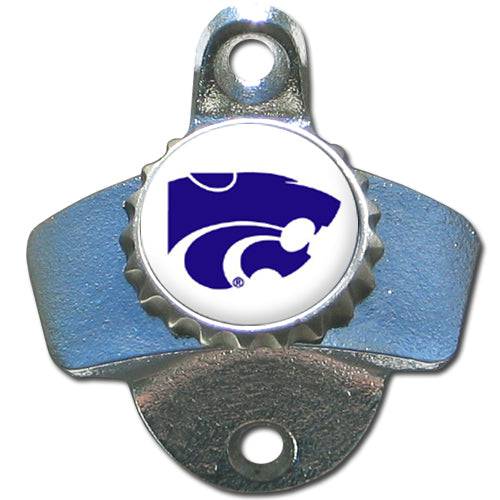 Kansas St. Wildcats Wall Mounted Bottle Opener (SSKG) - 757 Sports Collectibles