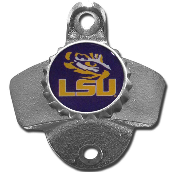 LSU Tigers Wall Mounted Bottle Opener (SSKG) - 757 Sports Collectibles