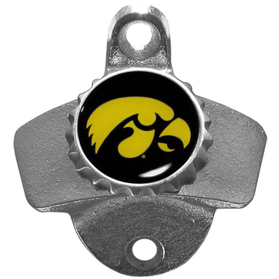 Iowa Hawkeyes Wall Mounted Bottle Opener (SSKG) - 757 Sports Collectibles