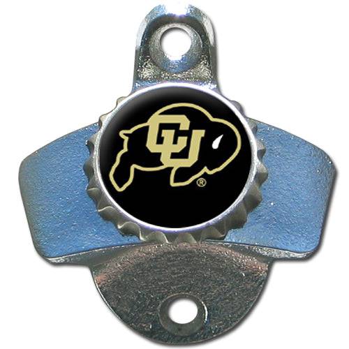 Colorado Buffaloes Wall Mounted Bottle Opener (SSKG) - 757 Sports Collectibles