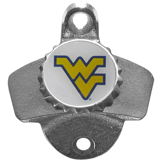 W. Virginia Mountaineers Wall Mounted Bottle Opener (SSKG) - 757 Sports Collectibles