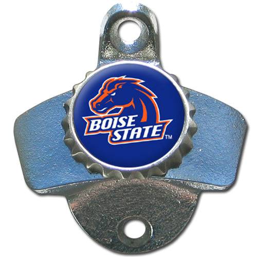 Boise St. Broncos Wall Mounted Bottle Opener (SSKG) - 757 Sports Collectibles