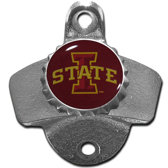 Iowa St. Cyclones Wall Mounted Bottle Opener (SSKG) - 757 Sports Collectibles