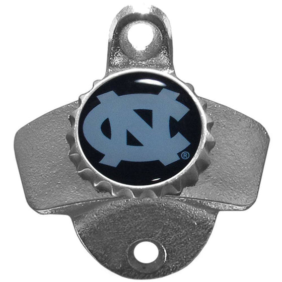 N. Carolina Tar Heels Wall Mounted Bottle Opener (SSKG) - 757 Sports Collectibles