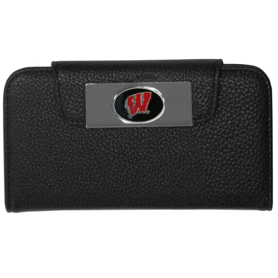 Wisconsin Badgers Samsung Galaxy S4 Wallet Case (SSKG) - 757 Sports Collectibles