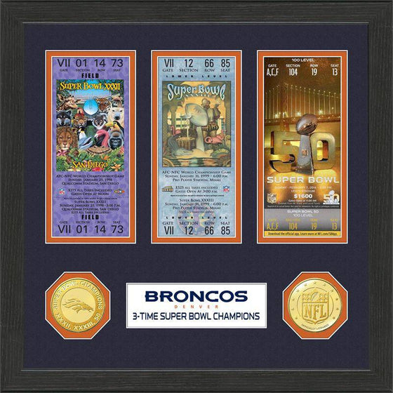 Denver Broncos Super Bowl Championship Photo Mint (HM)