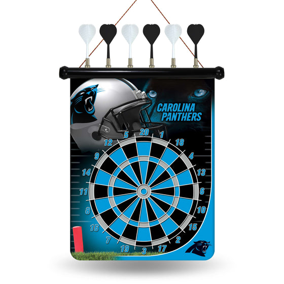 Carolina PANTHERS MAGNETIC DART BOARD (Rico) - 757 Sports Collectibles