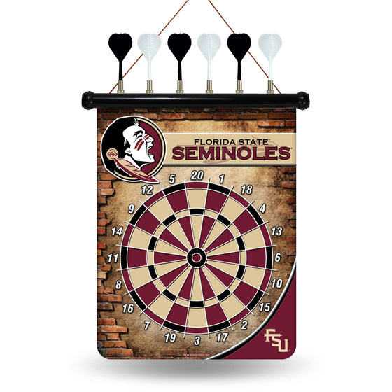 FLORIDA STATE FSU Seminoles MAGNETIC DART BOARD (Rico) - 757 Sports Collectibles