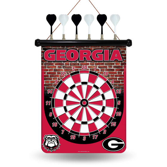 GEORGIA UGA Bulldogs MAGNETIC DART BOARD (Rico) - 757 Sports Collectibles