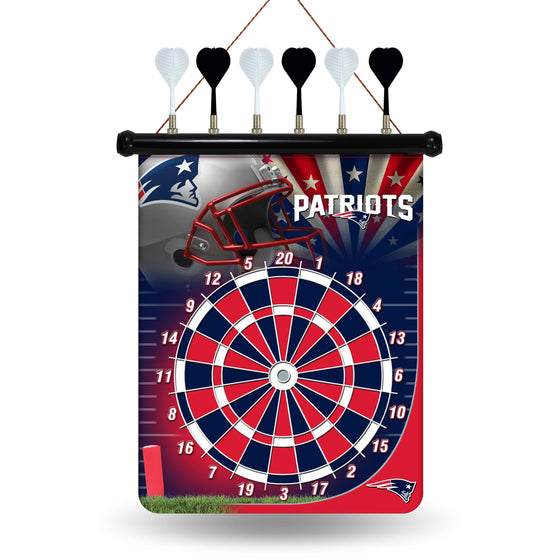 New England PATRIOTS MAGNETIC DART BOARD (Rico) - 757 Sports Collectibles