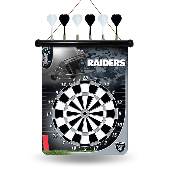 Oakland RAIDERS MAGNETIC DART BOARD (Rico) - 757 Sports Collectibles