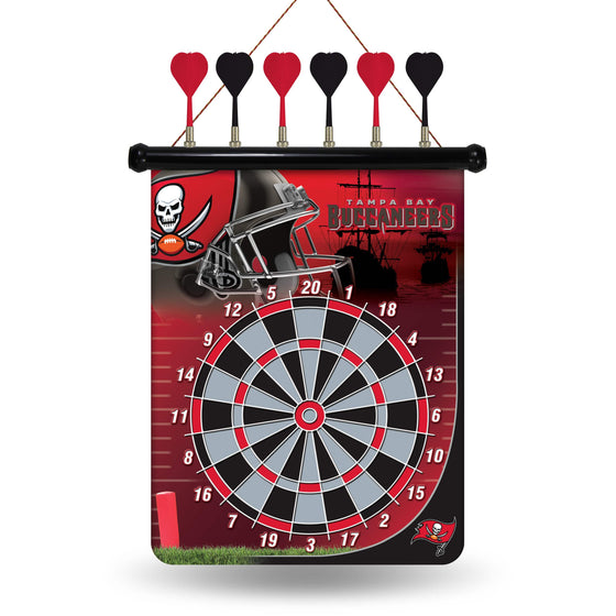 Tampa Bay BUCCANEERS MAGNETIC DART BOARD (Rico) - 757 Sports Collectibles