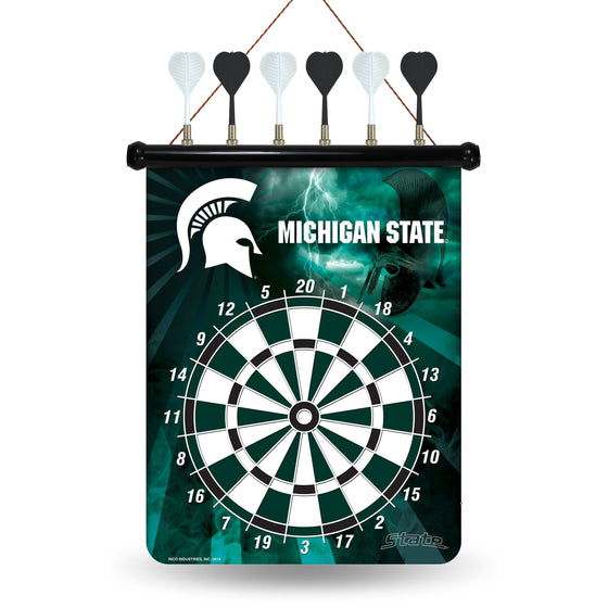 MICHIGAN STATE MAGNETIC DART BOARD (Rico) - 757 Sports Collectibles