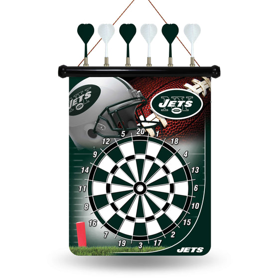 New York JETS MAGNETIC DART BOARD (Rico) - 757 Sports Collectibles