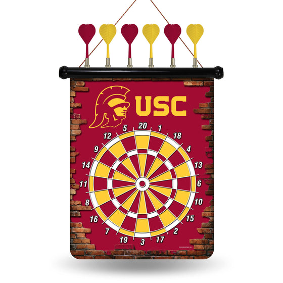 UNIVERSITY OF SOUTHERN CAL MAGNETIC DART BOARD (Rico) - 757 Sports Collectibles