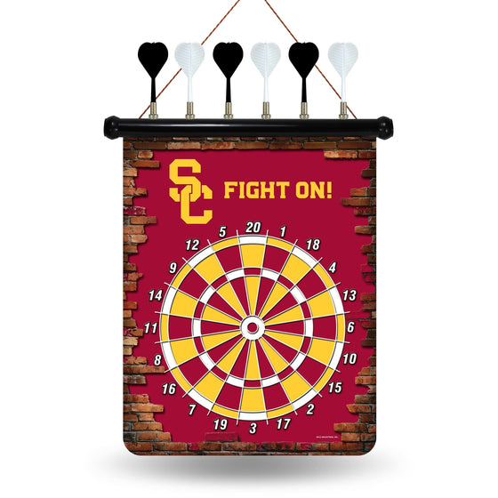 SOUTHERN CAL (SC LOGO)  MAGNETIC DART BOARD (Rico) - 757 Sports Collectibles