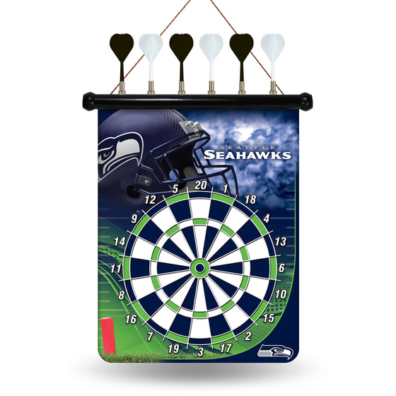 Seattle SEAHAWKS MAGNETIC DARTBOARD (Rico) - 757 Sports Collectibles