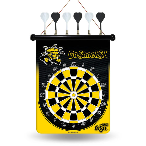 WICHITA STATE MAGNETIC DART BOARD (Rico) - 757 Sports Collectibles