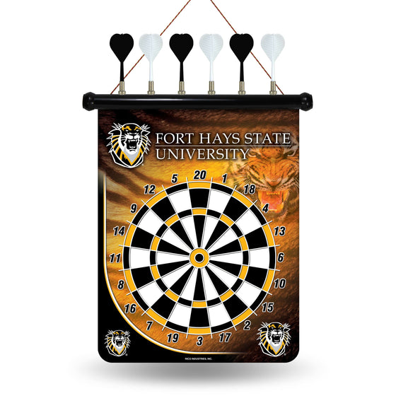 FORT HAYS STATE MAGNETIC DART BOARD (Rico) - 757 Sports Collectibles