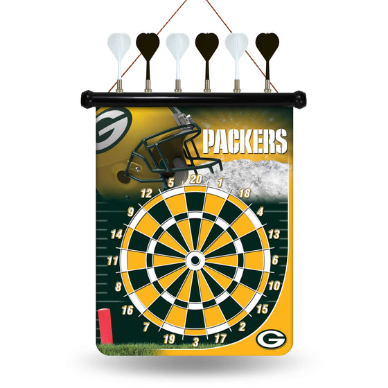 Green Bay PACKERS MAGNETIC DART BOARD (Rico) - 757 Sports Collectibles