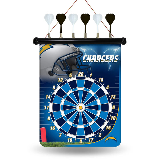 LOS ANGELES CHARGERS MAGNETIC DART BOARD (Rico) - 757 Sports Collectibles