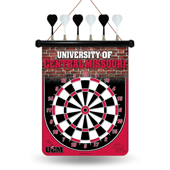 CENTRAL MISSOURI MAGNETIC DART BOARD (Rico) - 757 Sports Collectibles