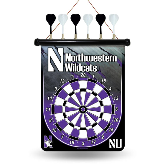 NORTHWESTERN MAGNETIC DART BOARD (Rico) - 757 Sports Collectibles