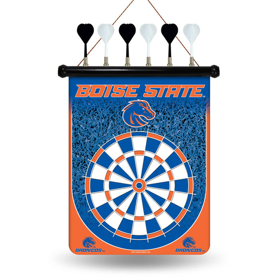 BOISE STATE BSU Broncos MAGNETIC DART BOARD (Rico) - 757 Sports Collectibles