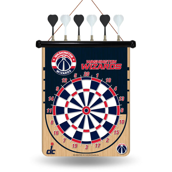 WASHINGTON WIZARDS MAGNETIC DART BOARD (Rico) - 757 Sports Collectibles