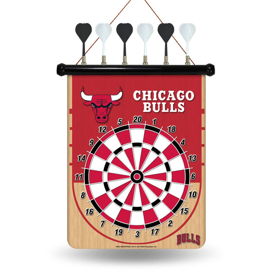 CHICAGO BULLS MAGNETIC DART BOARD (Rico) - 757 Sports Collectibles