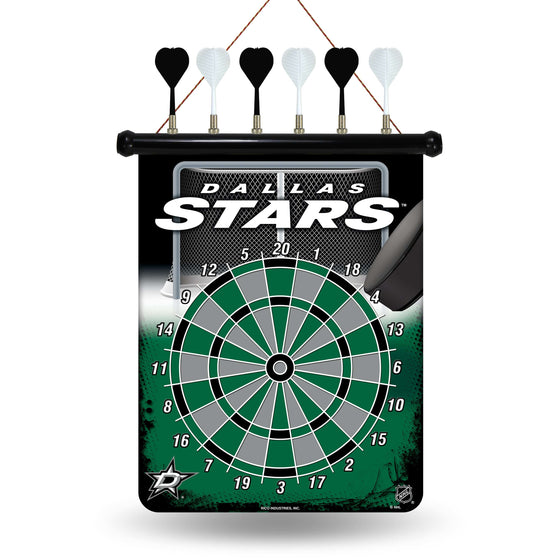 Dallas STARS MAGNETIC DART BOARD (Rico) - 757 Sports Collectibles