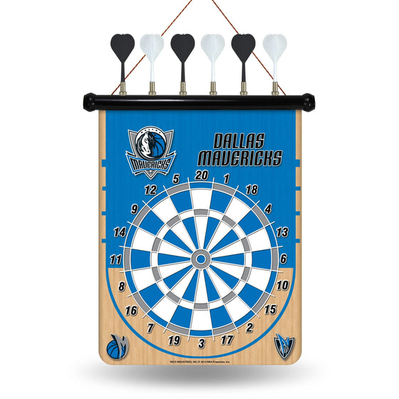 DALLAS MAVERICKS MAGNETIC DART BOARD (Rico) - 757 Sports Collectibles