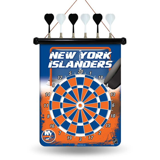 NEW YORK ISLANDERS MAGNETIC DART BOARD (Rico) - 757 Sports Collectibles