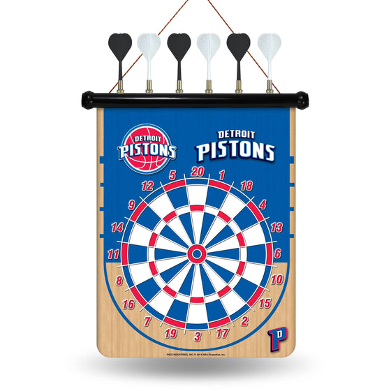 Detroit Pistons MAGNETIC DART BOARD (Rico) - 757 Sports Collectibles