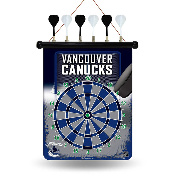 VANCOUVER CANUCKS MAGNETIC DART BOARD (Rico) - 757 Sports Collectibles