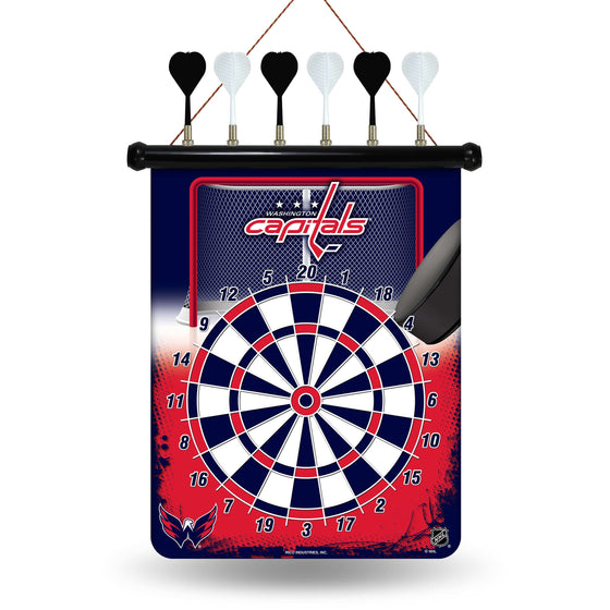 WASHINGTON CAPITALS MAGNETIC DART BOARD (Rico) - 757 Sports Collectibles