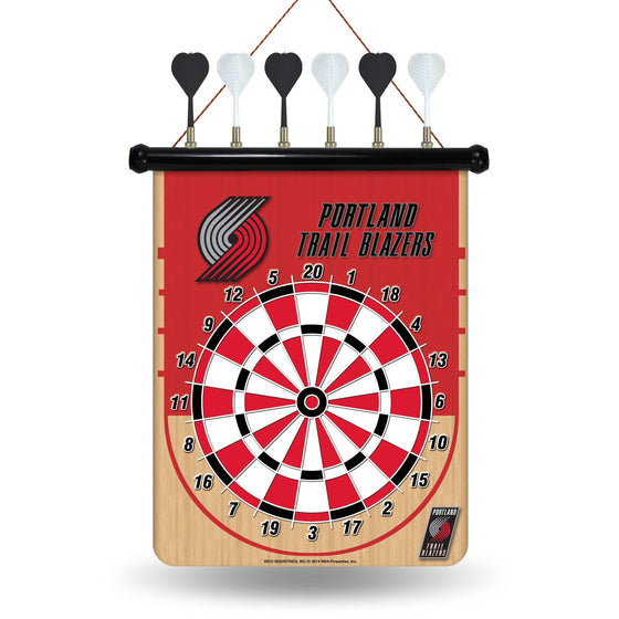 PORTLAND TRAIL BLAZERS MAGNETIC DART BOARD (Rico) - 757 Sports Collectibles